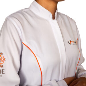 Jaleco Feminino Microfibra - UniFatecie Bordado - Cursos de Saúde