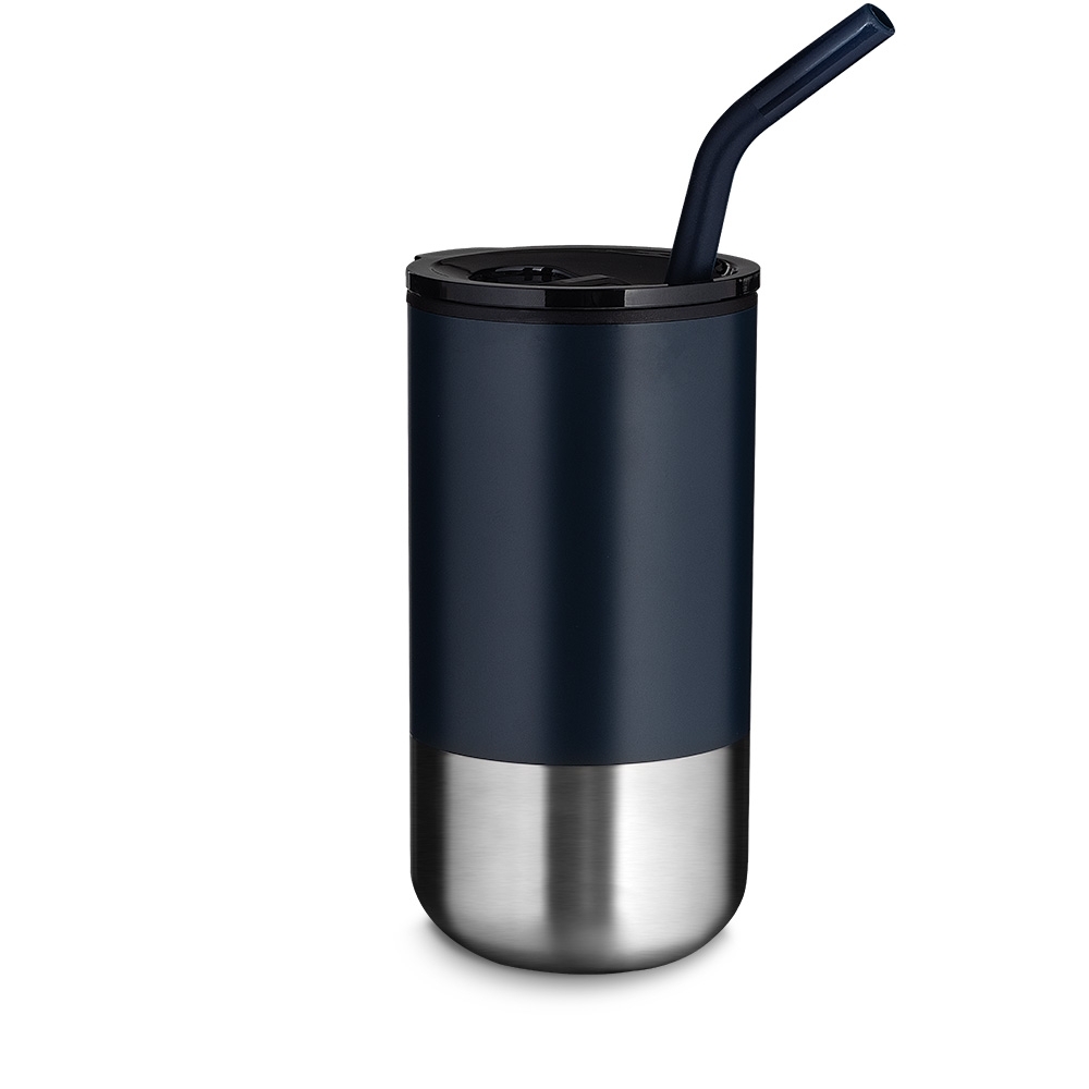 Copo Inox com Canudo 500ml - Imagem 2
