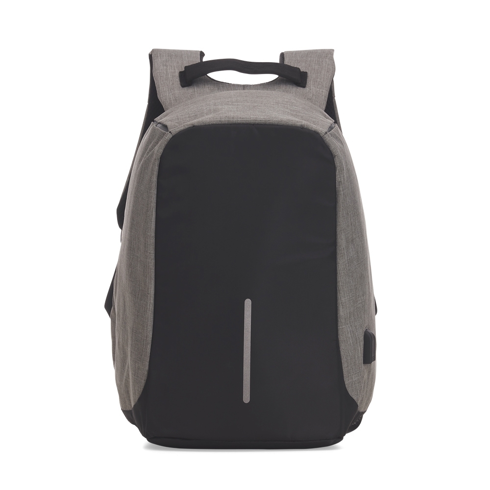 Mochila Poliéster Anti-Furto USB - Imagem 4