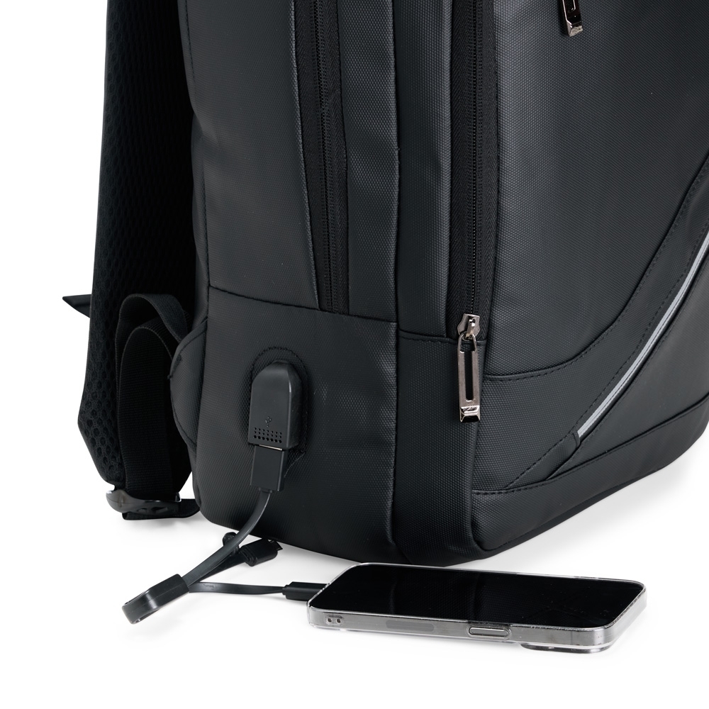 Mochila Couro Sintético 18 Litros - Imagem 5