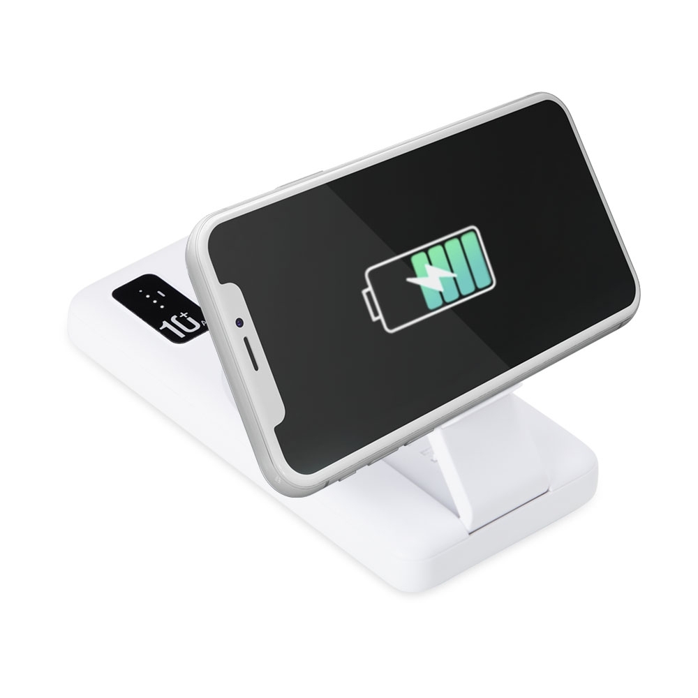 Power Bank 10.000mAh com Carregamento via Indução ou via Cabo - Imagem 2