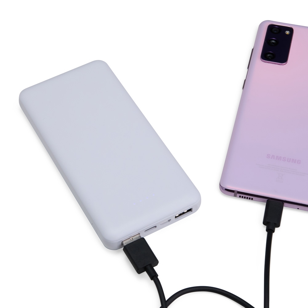 Power Bank 10.000mAh com Indicador LED - Imagem 2