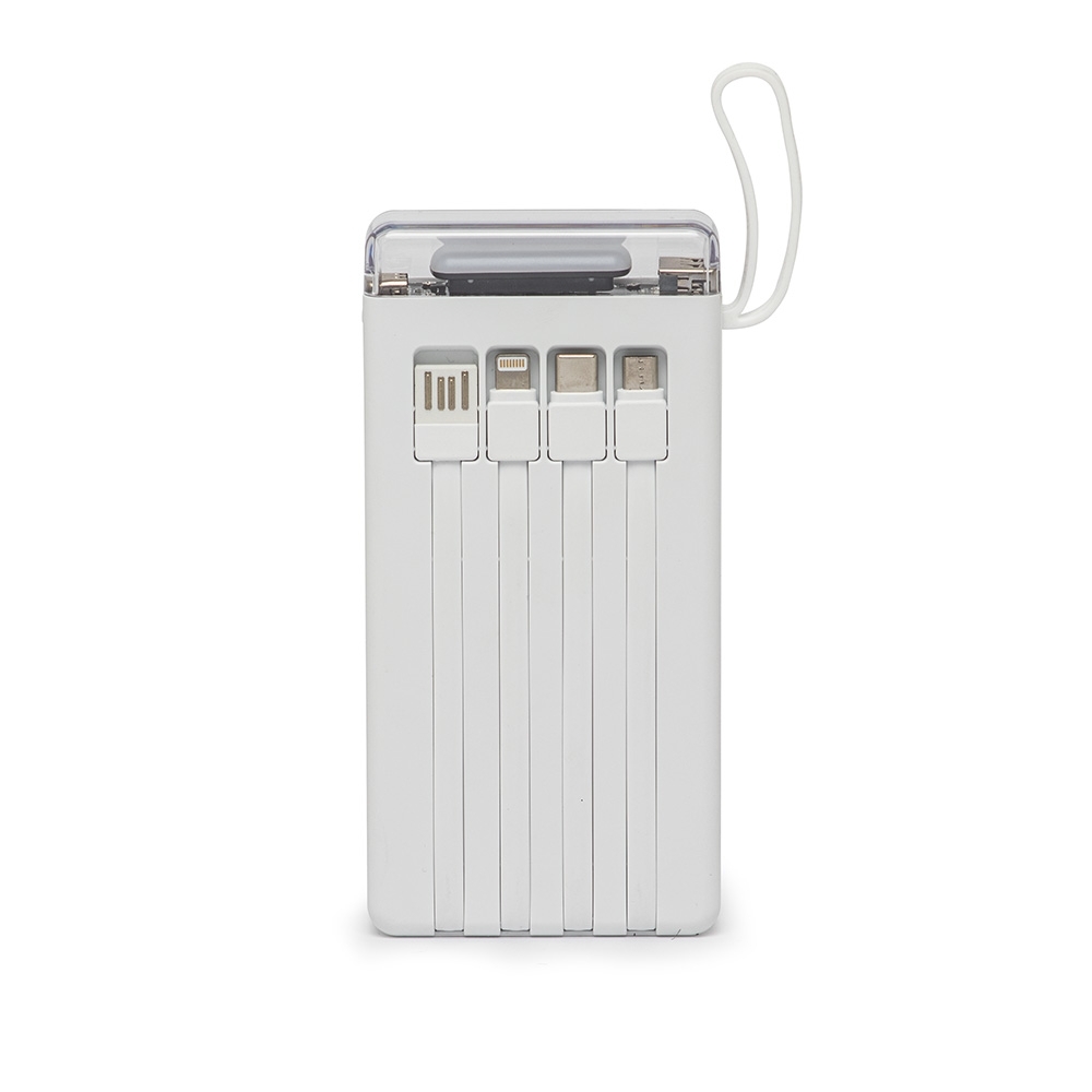 Power Bank 10.000mAh com Lanterna e Multissaídas - Imagem 2