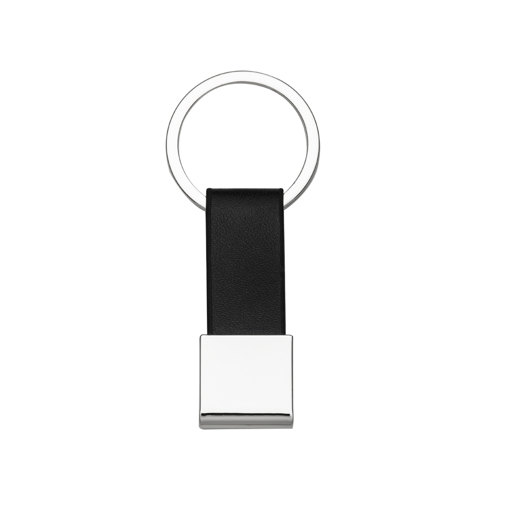 Chaveiro Metal com Couro - Imagem 2