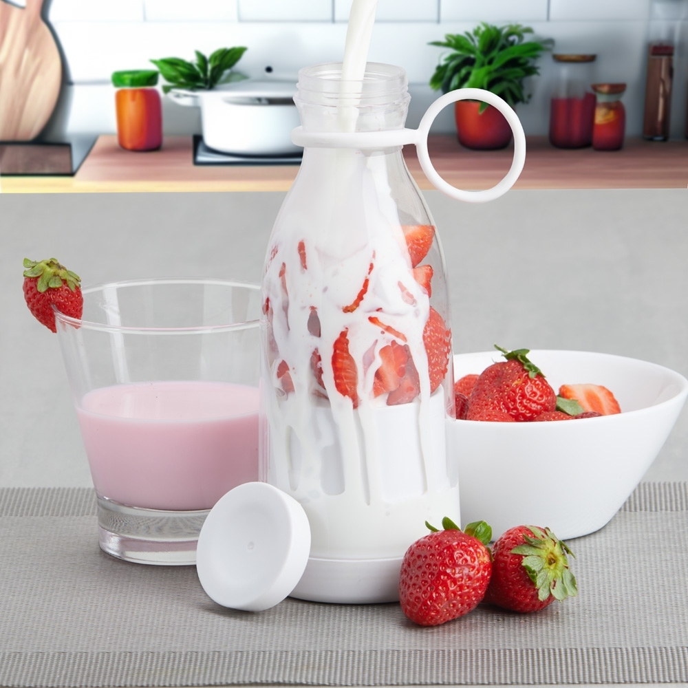 Garrafa com Misturador 380ml - Imagem 4